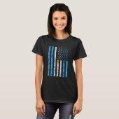 Argentinische Fußballfans unter Flagge T-Shirt (Vorne ganz)