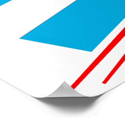 Argentinische Fußballmannschaft Poster (Ecke)