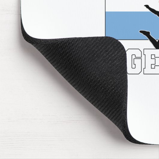 Argentinische Fußballnationalmannschaft Mousepad (Ecke)