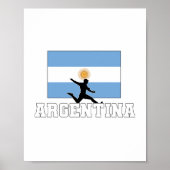 Argentinische Fußballnationalmannschaft Poster (Vorne)