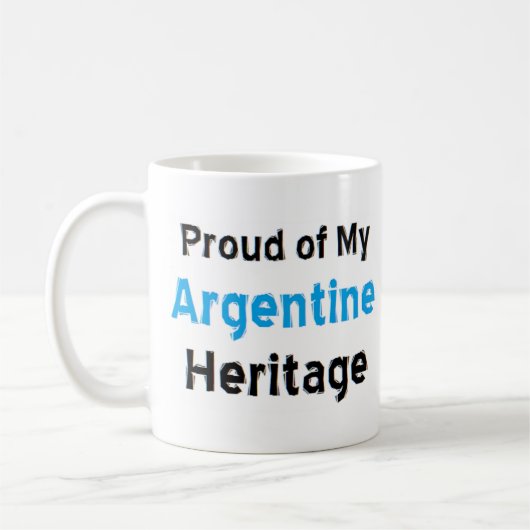 argentinische Kaffee-Tasse Kaffeetasse (Links)