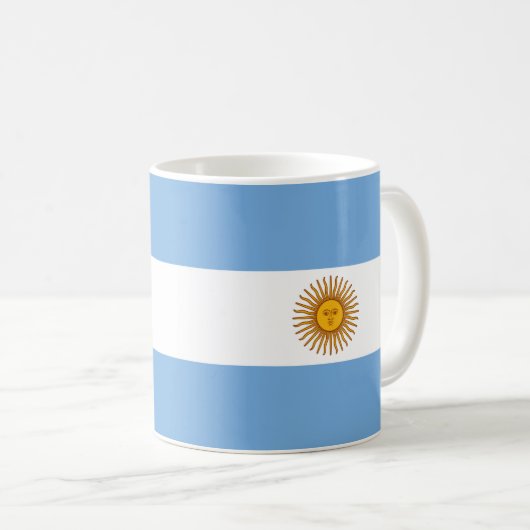 Argentinische Keramik Tasse (VorderseiteRechts)
