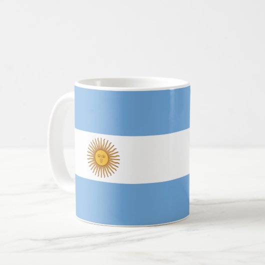 Argentinische Keramik Tasse (Vorderseite Links)