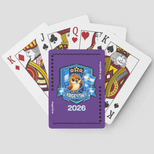 Argentinische Kinder  Spielkarten (Rückseite)