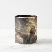 Argentinische Legendenfeier unter einer strahlende Tasse (Zentrum)