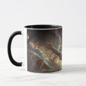 Argentinische Legendenfeier unter einer strahlende Tasse (Links)