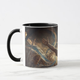 Argentinische Legendenfeier unter einer strahlende Tasse