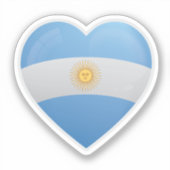 Argentinische Liebe Aufkleber (Vorderseite)