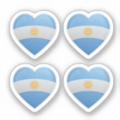 Argentinische Liebe Aufkleber (Vorderseite)