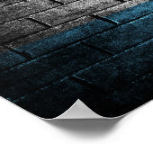 Argentinische Mauer Poster (Ecke)