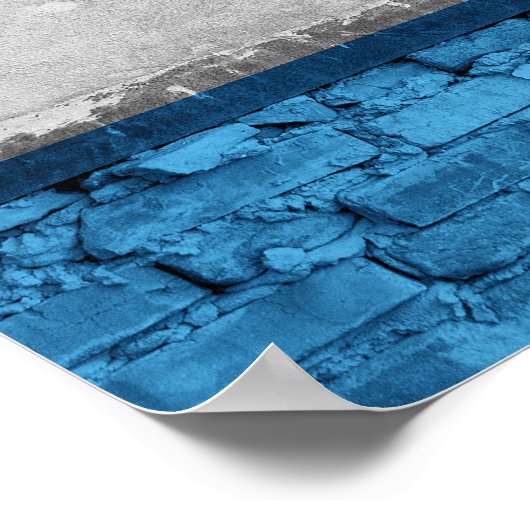 Argentinische Mauer Poster (Ecke)