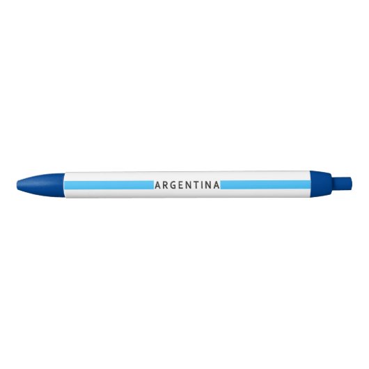 Argentinische Minimalflagge Kugelschreiber (Vorderseite)