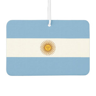 Argentinische Nationalflagge Autolufterfrischer