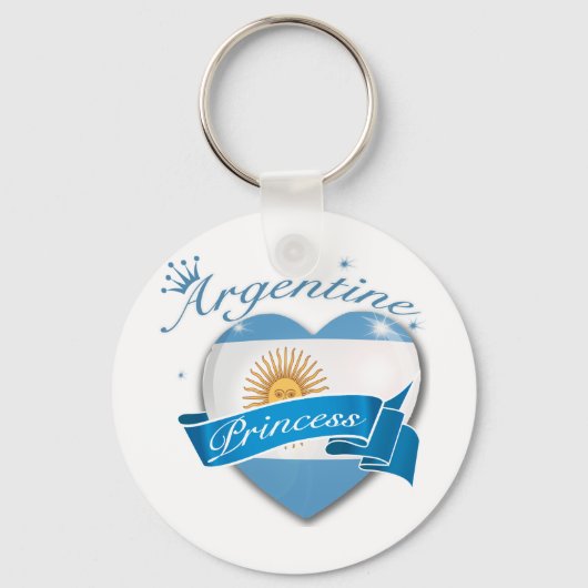 Argentinische Prinzessin Schlüsselanhänger (Vorderseite)