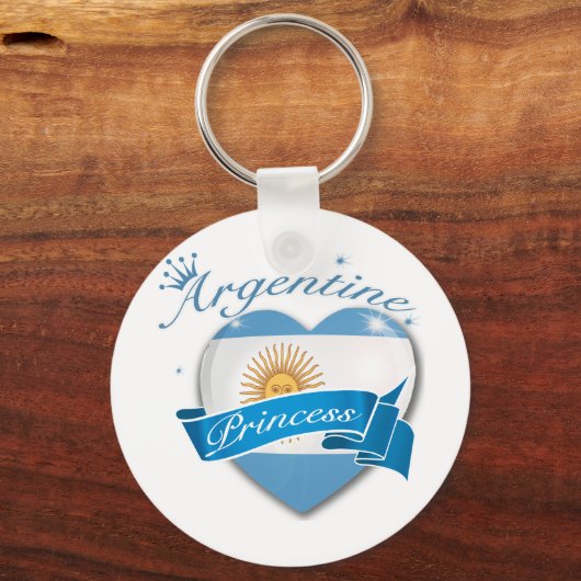 Argentinische Prinzessin Schlüsselanhänger (Vorderseite)