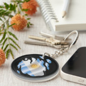 Argentinische Rippfahne Schlüsselanhänger (Vorderseite rechts)