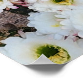 Argentinische Saguaro-Blume Poster (Ecke)