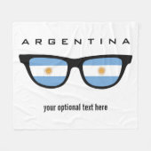 Argentinische Schattendecke Fleecedecke (Vorderseite (Horizontal))