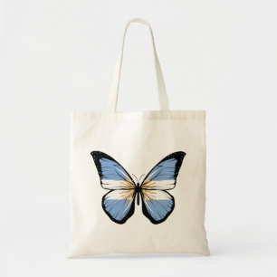 Argentinische Schmetterlingsflagge Tragetasche