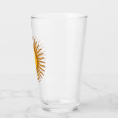 Argentinische Sonne vom Mai / Sol de Mayo Glas (Links)