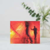 Argentinische Tango-Tänzer Postkarte (Stehend Vorderseite)