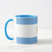 Argentinische Tasse, argentinische Flagge patrioti Tasse (Links)