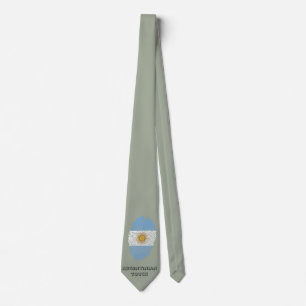 argentinische Touch-Fingerabdruckflagge Krawatte