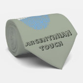 argentinische Touch-Fingerabdruckflagge Krawatte (Gerollt)