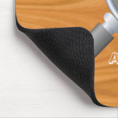 Argentinische Touchfingerabdruckflagge Mousepad (Ecke)