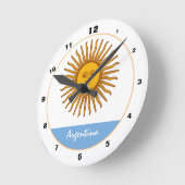 Argentinische Uhr, Moderne Wohngestaltung, Argenti Runde Wanduhr (Winkel)