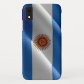 argentinische Wachsflagge Case-Mate iPhone Hülle (Rückseite)