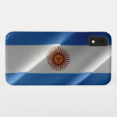 argentinische Wachsflagge Case-Mate iPhone Hülle (Rückseite (Horizontal))