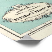 Argentinischer Atlas 3 Poster (Ecke)