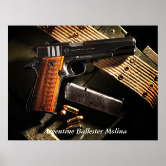 Argentinischer Ballester Molina Poster