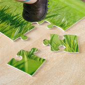 Argentinischer Empanada-Fußballspieler springt hoc Puzzle (Seite)