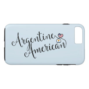 argentinischer Fall für amerikanische Herzklopfen Case-Mate iPhone Hülle