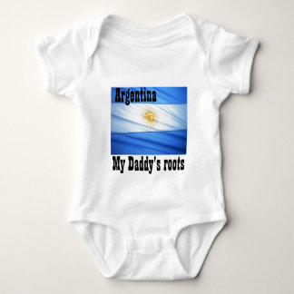 Argentinischer Fußball Baby Strampler