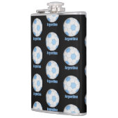 Argentinischer Fußball  Flachmann (Links)