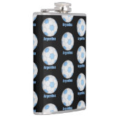 Argentinischer Fußball  Flachmann (Rechts)