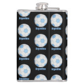 Argentinischer Fußball  Flachmann (Rückseite)