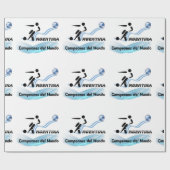 Argentinischer Fußball Geschenkpapier (Flach)