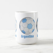 Argentinischer Fußball  Kaffeetasse (Mittel)