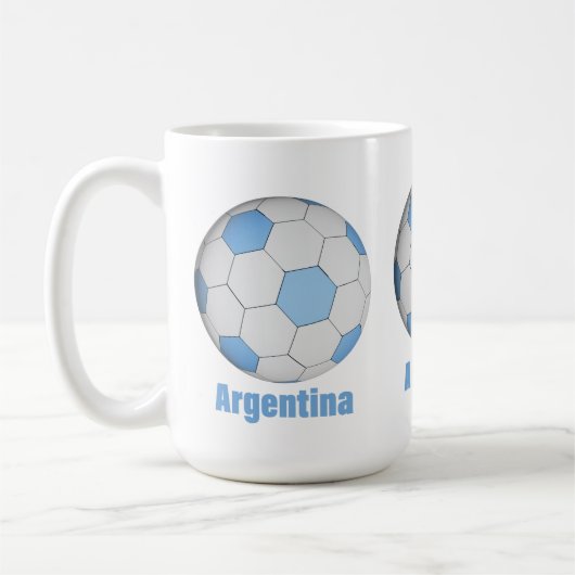 Argentinischer Fußball  Kaffeetasse (Links)