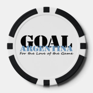 Argentinischer Fußball Pokerchips
