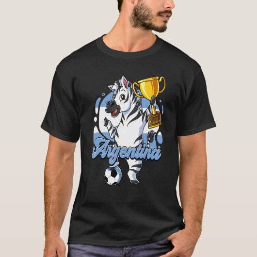 Argentinischer Fußball T-Shirt (Vorderseite)