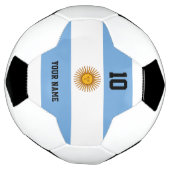 Argentinischer Fußballball mit individuelle Name Fußball (Gedreht)