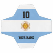 Argentinischer Fußballball mit individuelle Name Fußball (Flach)