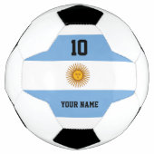 Argentinischer Fußballball mit individuelle Name Fußball (Vorderseite)