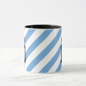 Argentinischer Fußballfan-Caffe Tasse (Zentrum)