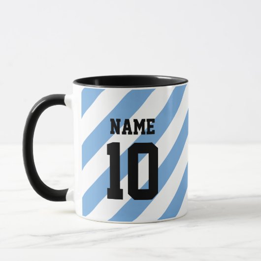 Argentinischer Fußballfan-Caffe Tasse (Links)